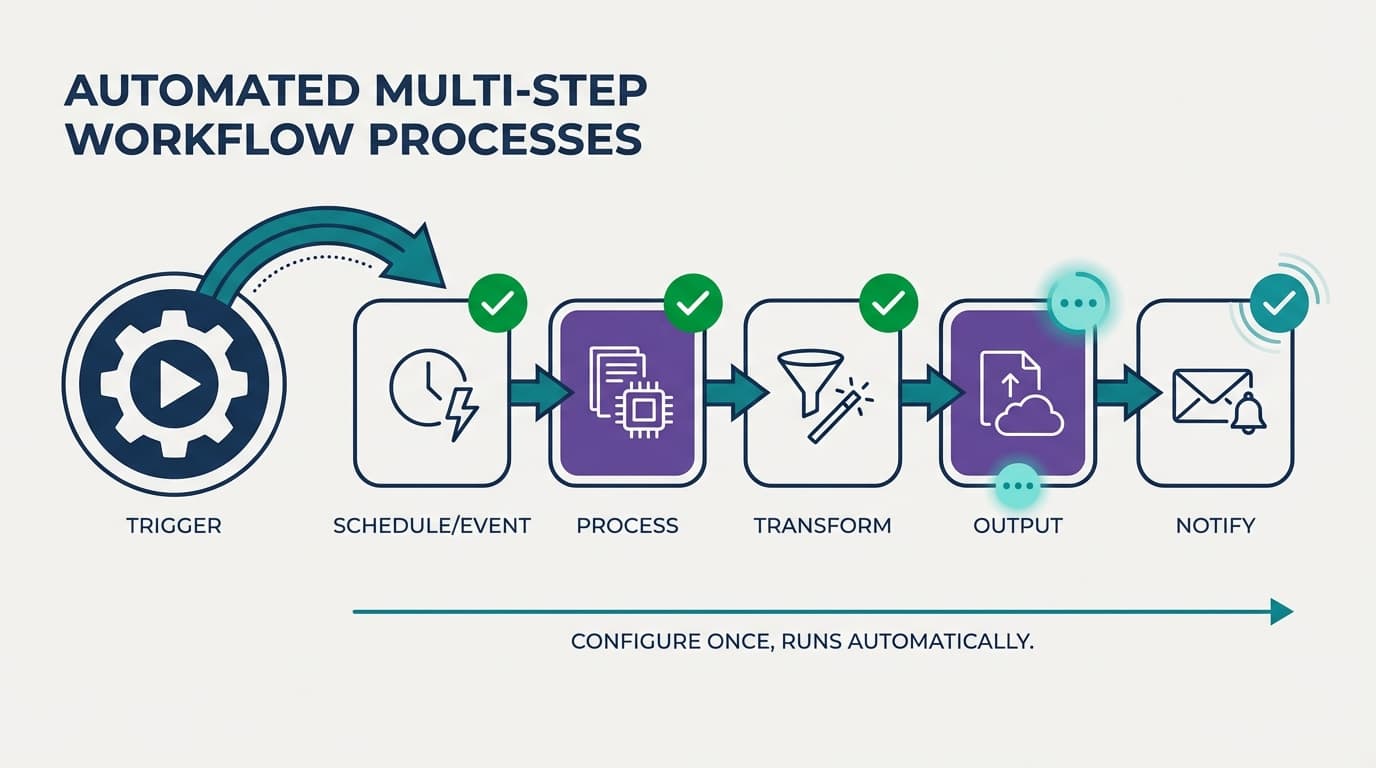 Set It and Forget It: Introducing Workflow Automation